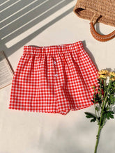 EZwear Women Y2K Plaid Pajamas Shorts